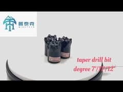 Forja de carburo de acero con tapa cónica 36 mm 7 botones para la minería